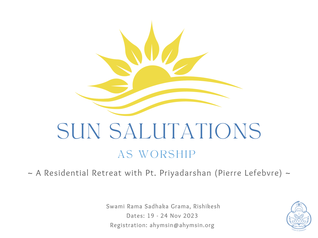 Sun Salutations as Worship